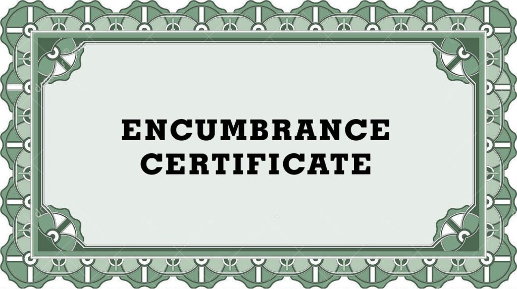 encumbrance certificate
